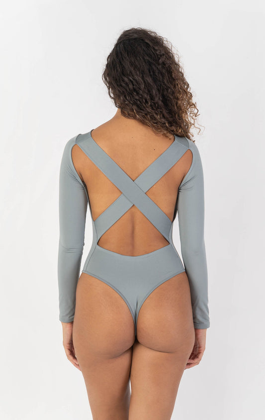Body Mango color verde olivo para mujer