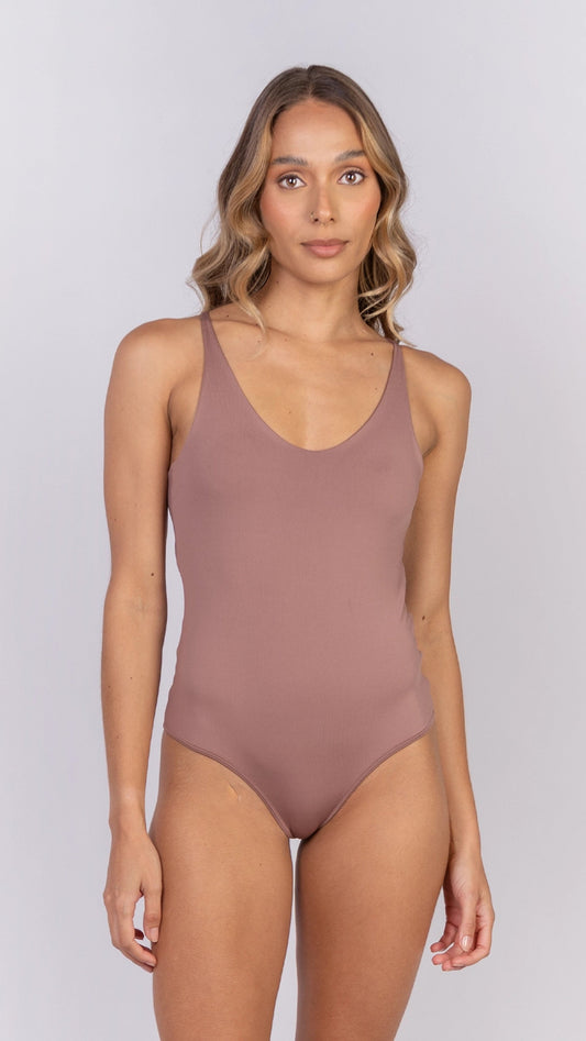 Body Cleo color cocoa para mujer