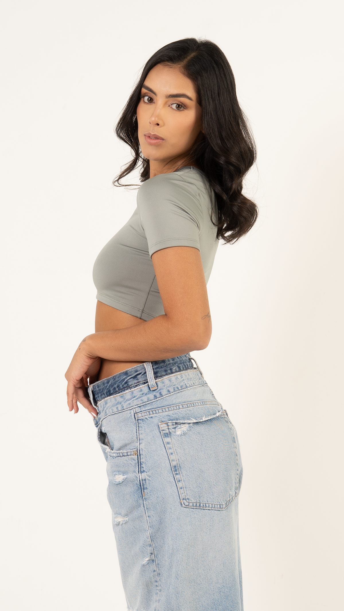 Crop Top Milan - vista 26 para mujer