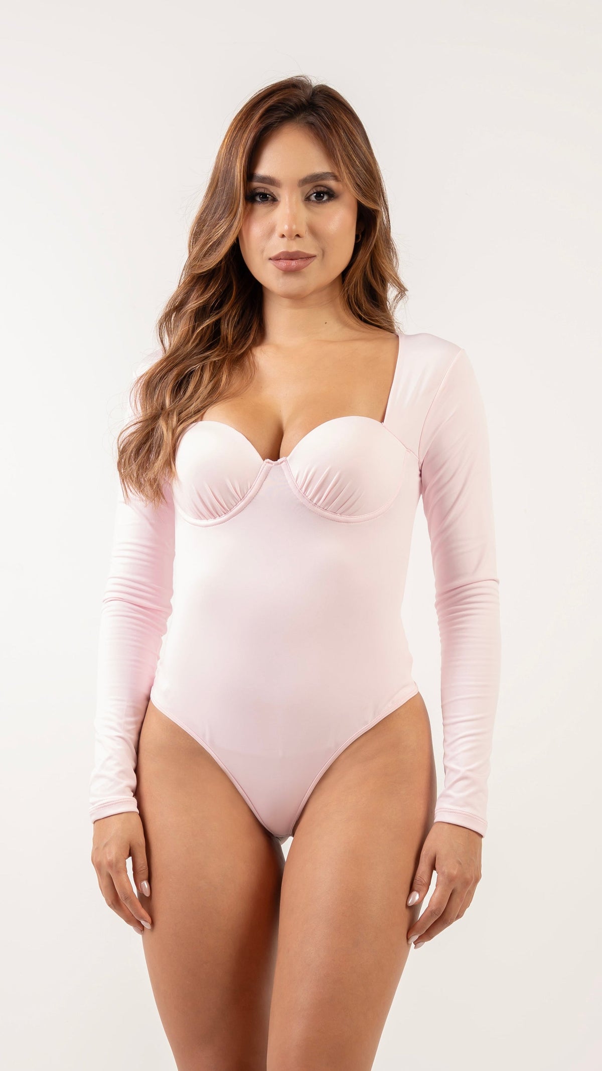 Body Amanda color rojo para mujer