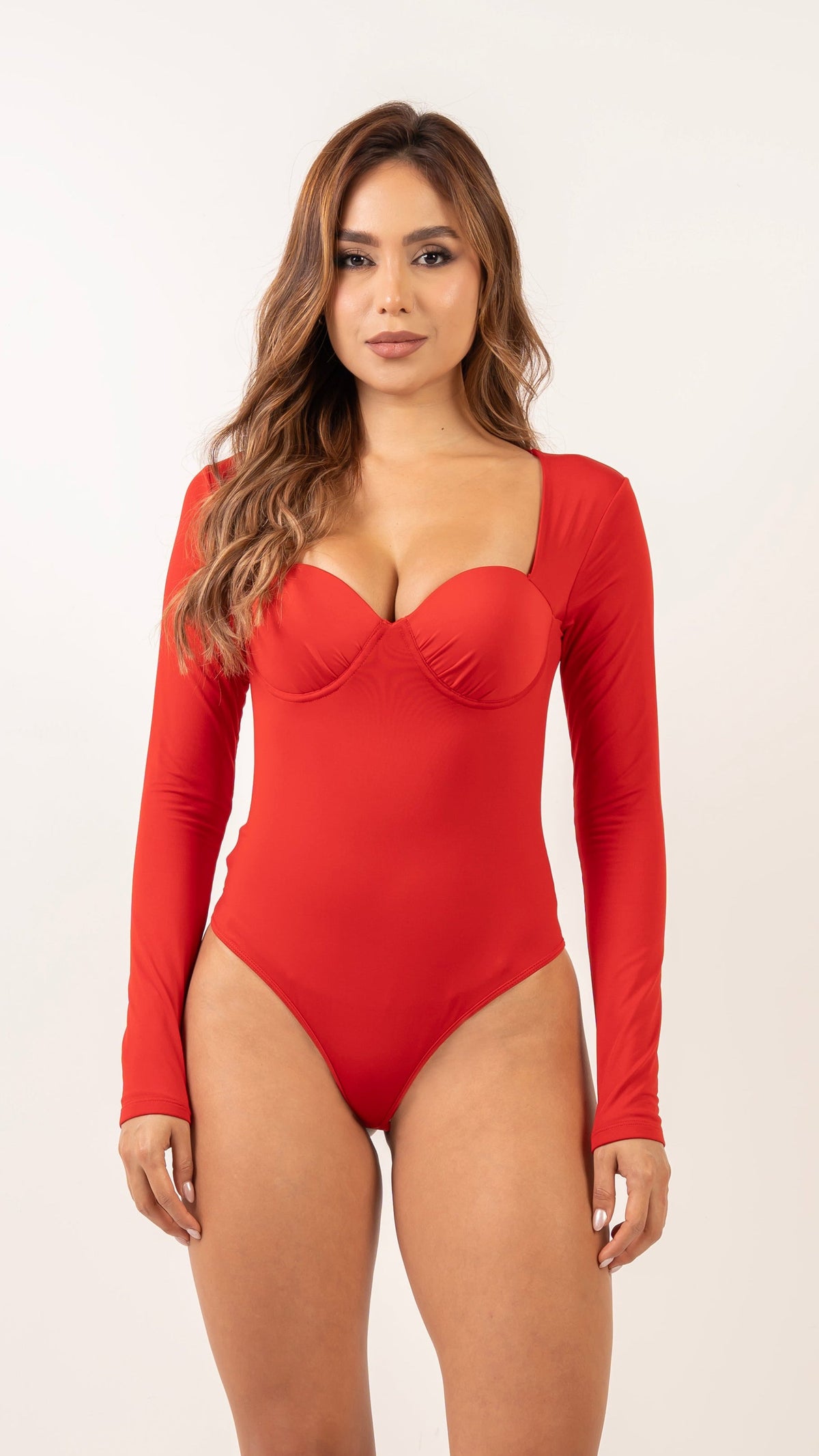 Body Amanda color verde olivo para mujer