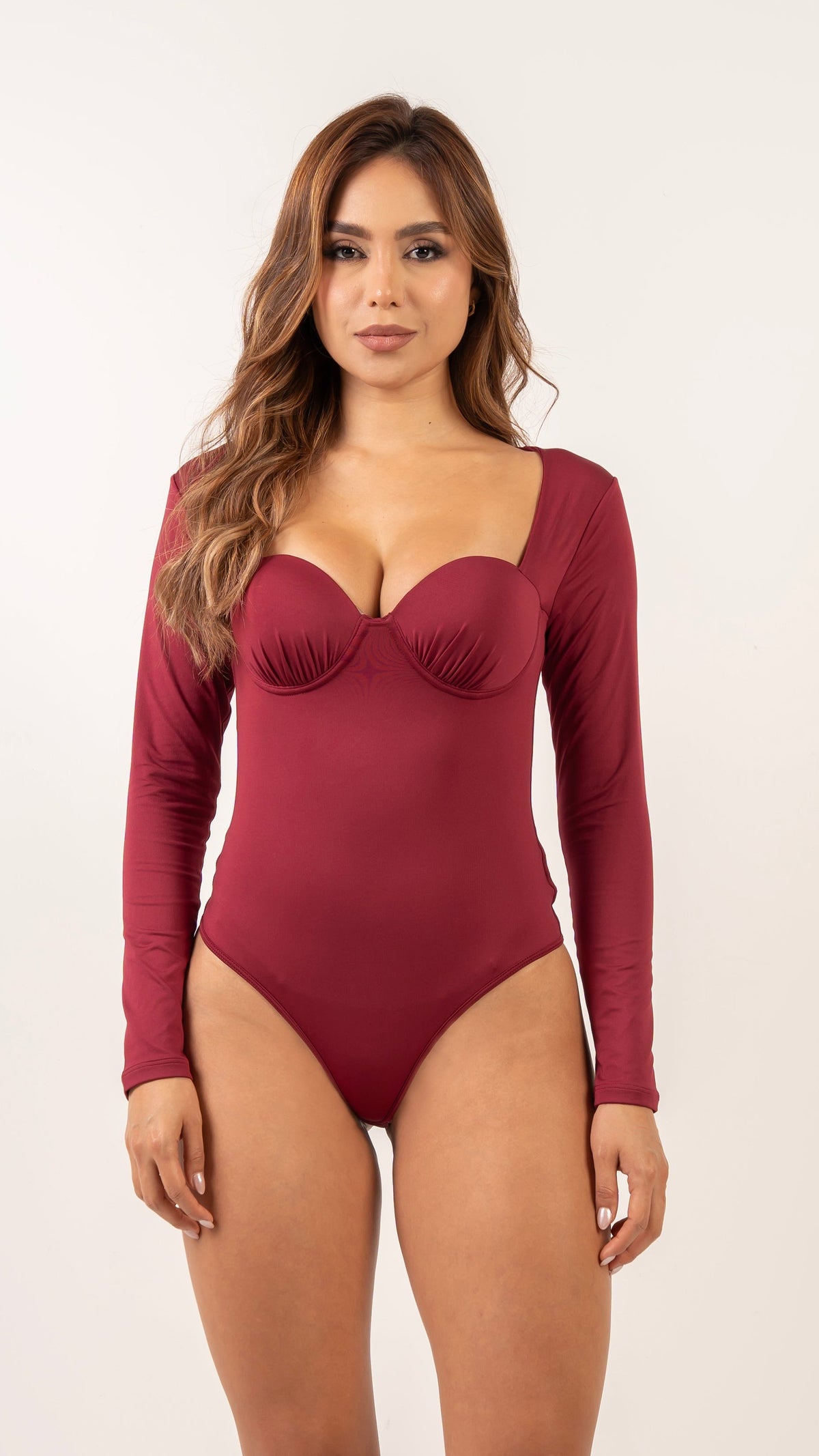 Body Amanda color verde olivo para mujer