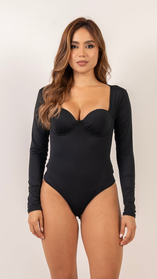 Body Amanda color negro para mujer