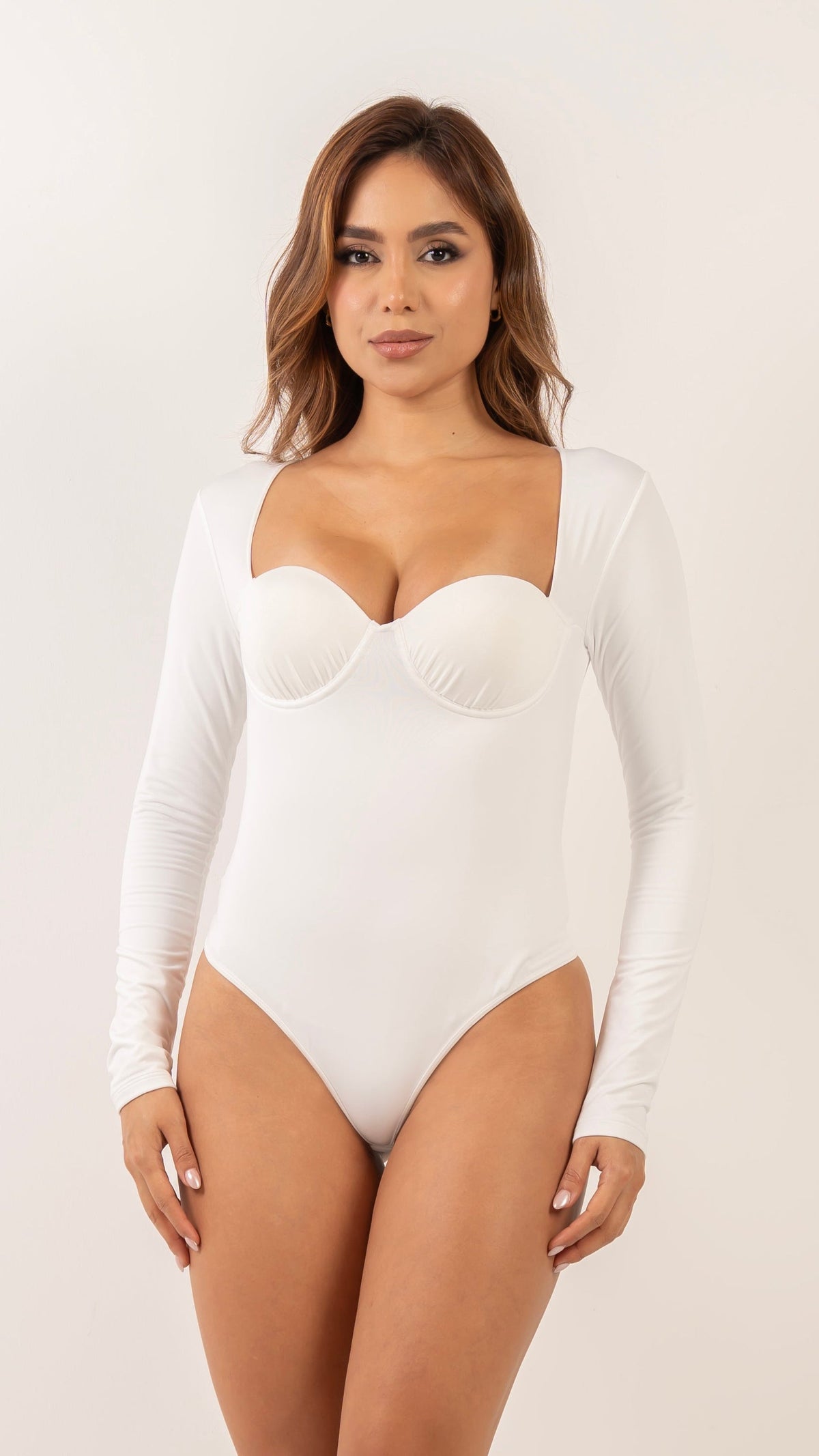 Body Amanda color cafe para mujer