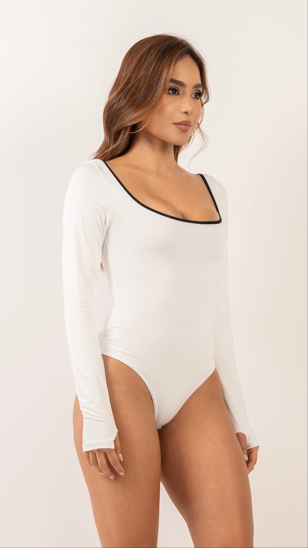 Body Monserrat color lila claro para mujer